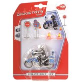 Dickie Policajn motocykel 10 cm s prsluenstvom